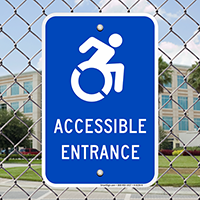 Accessible Entrance Signs
