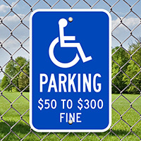 Handicapped Parking Signs
