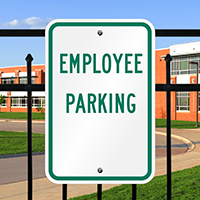 EMPLOYEE PARKING Signs
