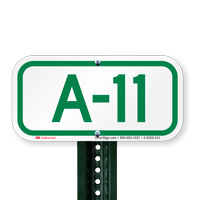 Parking Space Signs A-11