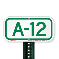 Parking Space Signs A-12