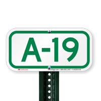 Parking Space Signs A-19