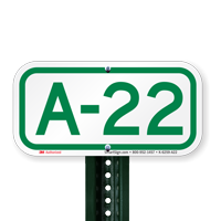 Parking Space Signs A-22
