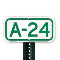 Parking Space Signs A-24