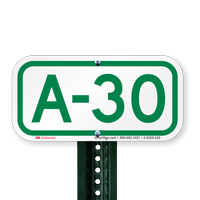 Parking Space Signs A-30