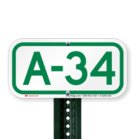 Parking Space Signs A-34
