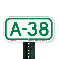 Parking Space Signs A-38