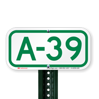 Parking Space Signs A-39