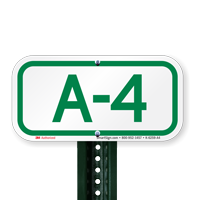 Parking Space Signs A-4