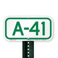 Parking Space Signs A-41
