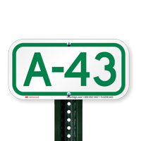Parking Space Signs A-43