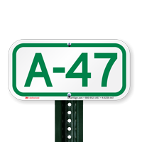 Parking Space Signs A-47