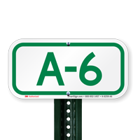 Parking Space Signs A-6