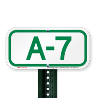 Parking Space Signs A-7
