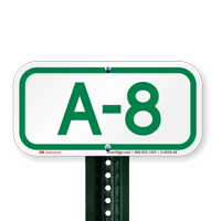 Parking Space Signs A-8