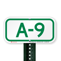 Parking Space Signs A-9