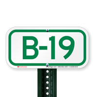 Parking Space Signs B-19