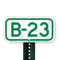Parking Space Signs B-23