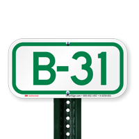 Parking Space Signs B-31