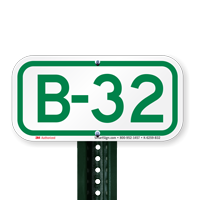 Parking Space Signs B-32