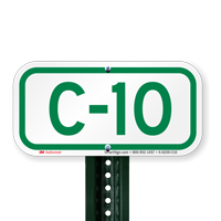 Parking Space Signs C-10