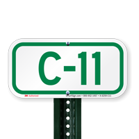 Parking Space Signs C-11