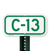 Parking Space Signs C-13