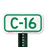 Parking Space Signs C-16