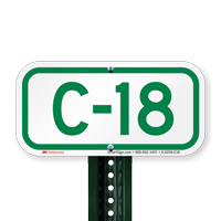 Parking Space Signs C-18