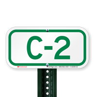 Parking Space Signs C-2