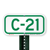 Parking Space Signs C-21