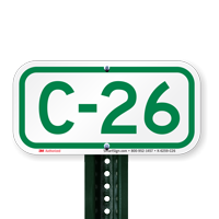 Parking Space Signs C-26