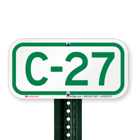 Parking Space Signs C-27