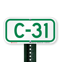 Parking Space Signs C-31
