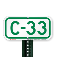 Parking Space Signs C-33