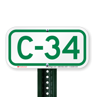 Parking Space Signs C-34