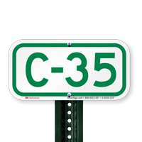Parking Space Signs C-35