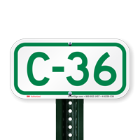 Parking Space Signs C-36