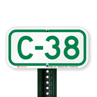 Parking Space Signs C-38