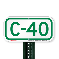 Parking Space Signs C-40