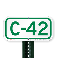 Parking Space Signs C-42