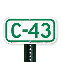 Parking Space Signs C-43