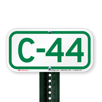Parking Space Signs C-44