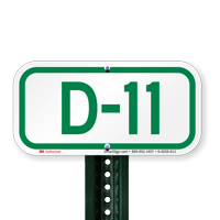 Parking Space Signs D-11