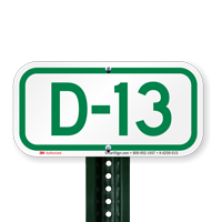 Parking Space Signs D-13