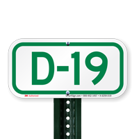 Parking Space Signs D-19