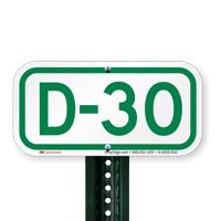 Parking Space Signs D-30
