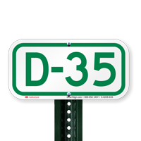 Parking Space Signs D-35