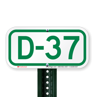 Parking Space Signs D-37