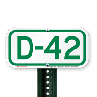 Parking Space Signs D-42